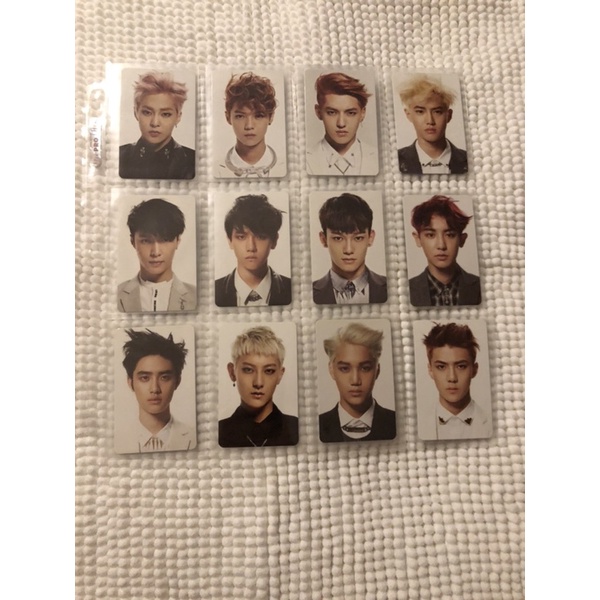 EXO - OFFICIAL RARE LIMITED PHOTOCARD PC (OVERDOSE ALBUM)