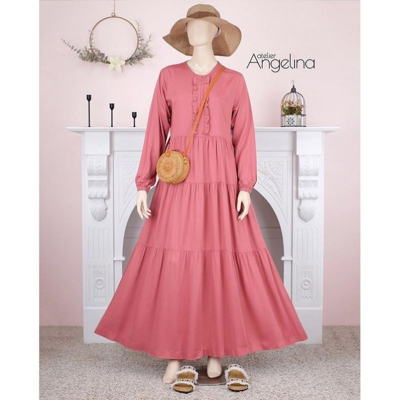 Bella dress by atelier angelina edisi maret 2021