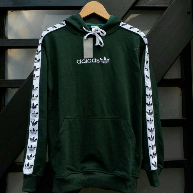 Sweater hoodie adidas tnt hijau