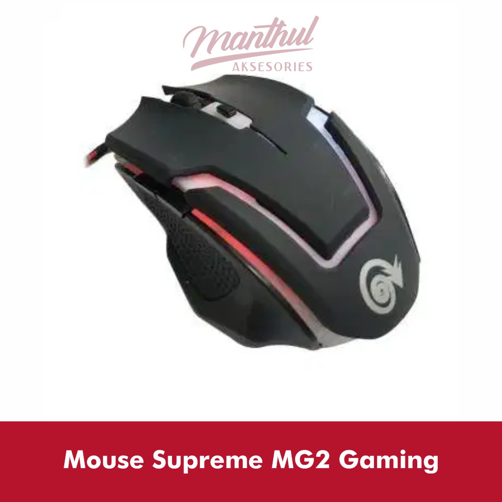 Mouse Supreme MG2 Gaming Usb Wired