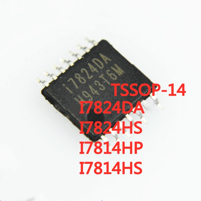 5pcs / LOT Sparepart Komponen Elektronik chip IC LCD I7824DA I7824HS I7814HP I7814HS Tsop-14 SMD