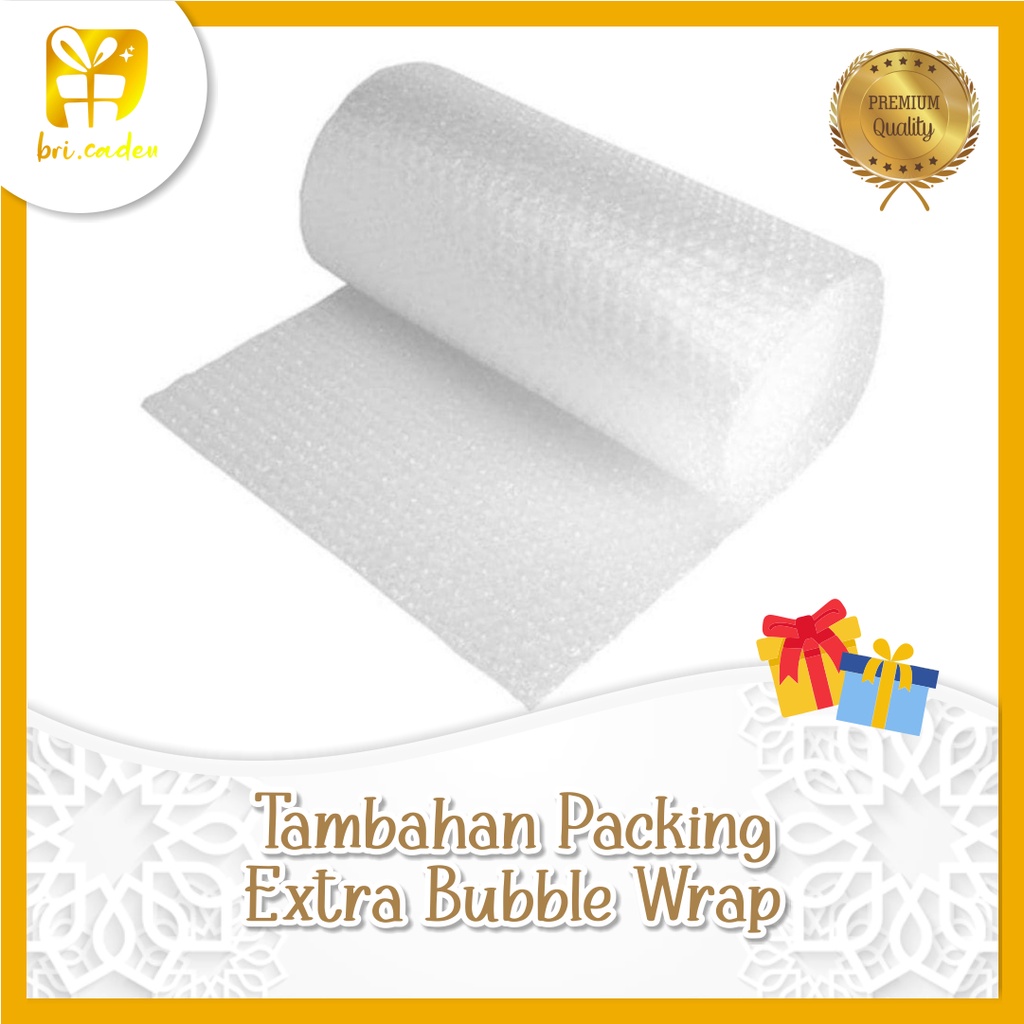 

Tambahan Packing Extra Bubble Wrap