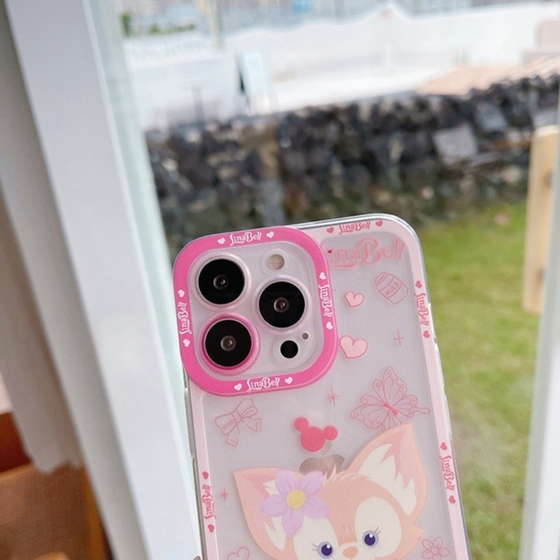 Casing Tpu Soft Case iPhone 14 13 12 11 Pro Max X Xr Xs Se 2020 Max iPhone 7 8 7 6 6s Plus + Shockproof Motif Rubah Lucu Girly Style Cute Fox Translucent TPU Phone Case Shockproof Waterproof Soft Case