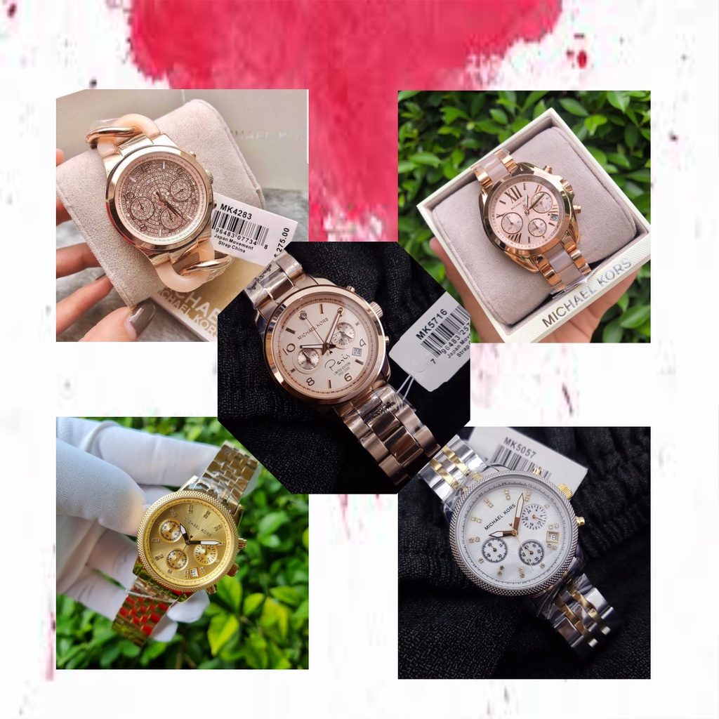 JAM TANGAN MEWAH WANITA MK 6066, Mk 4283, Mk 5716, Mk 5057, Mk 5676 ORIGINAL