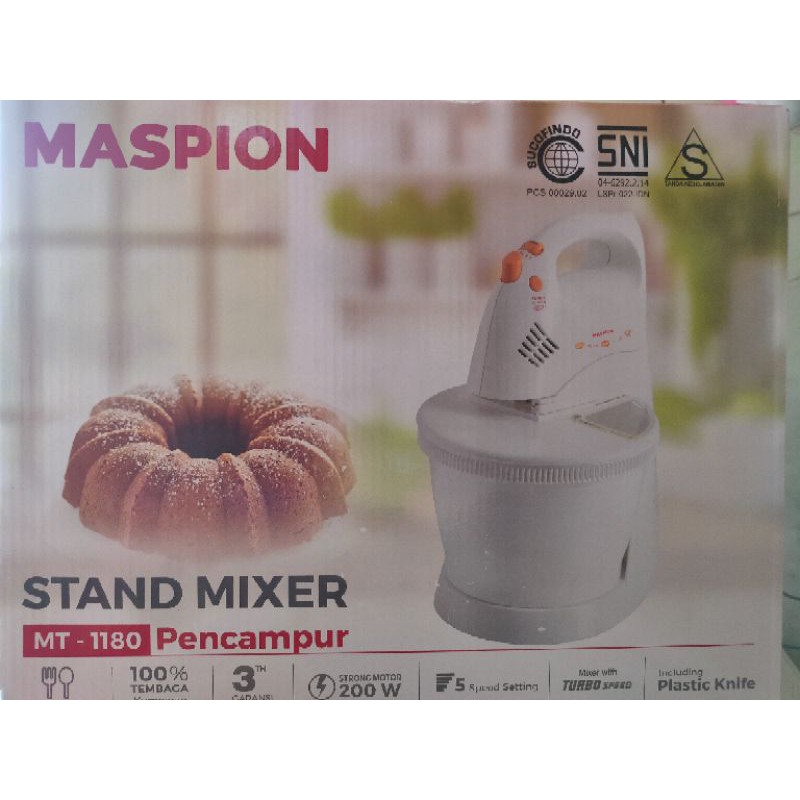MIXER COM MASPION MT 1180