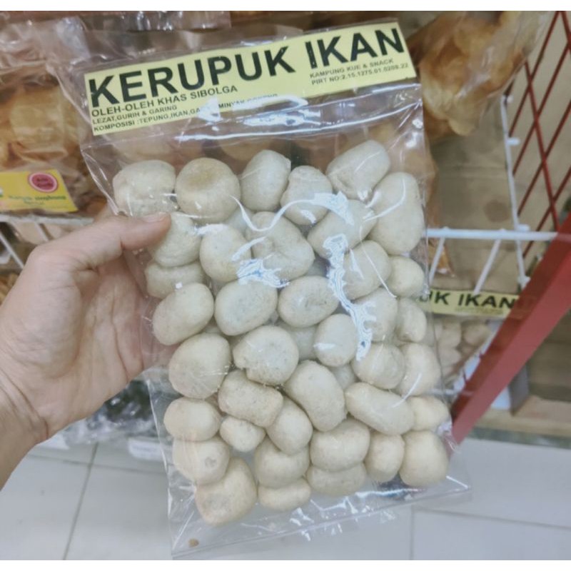 

Kerupuk Bola Ikan Besar