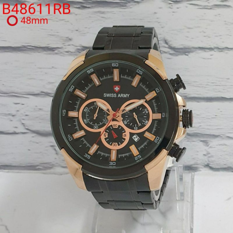 JAM TANGAN S-A B48611RBR CHRONO SEMI SUPER