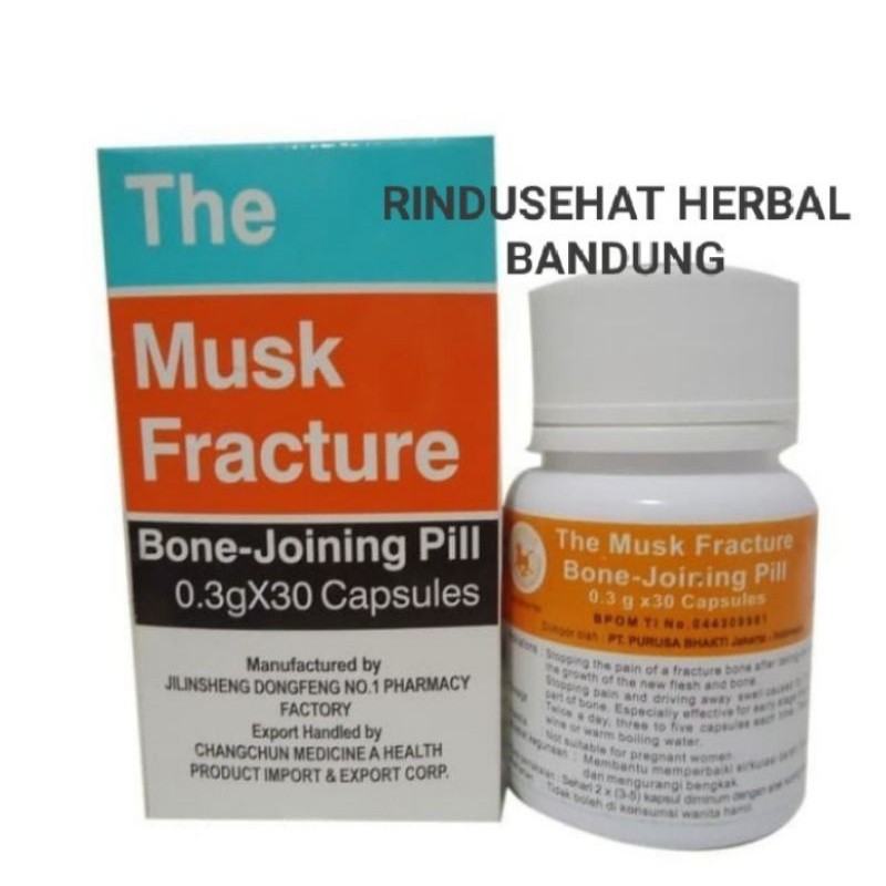 THE MUSK FRACTURE Bone Joining Pill patah tulang