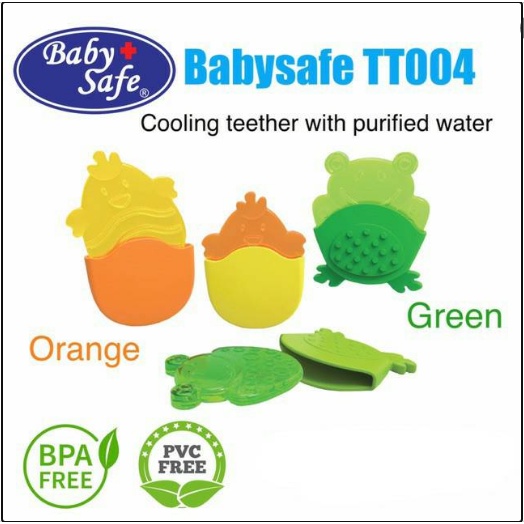 Baby Safe Cooling Teether With Purified Water Gigitan Bayi TT004