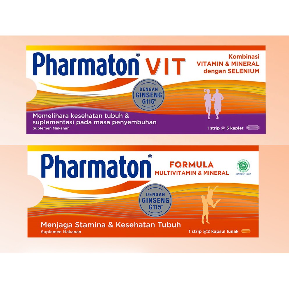 Pharmaton Vit isi 5 & Formula isi 2