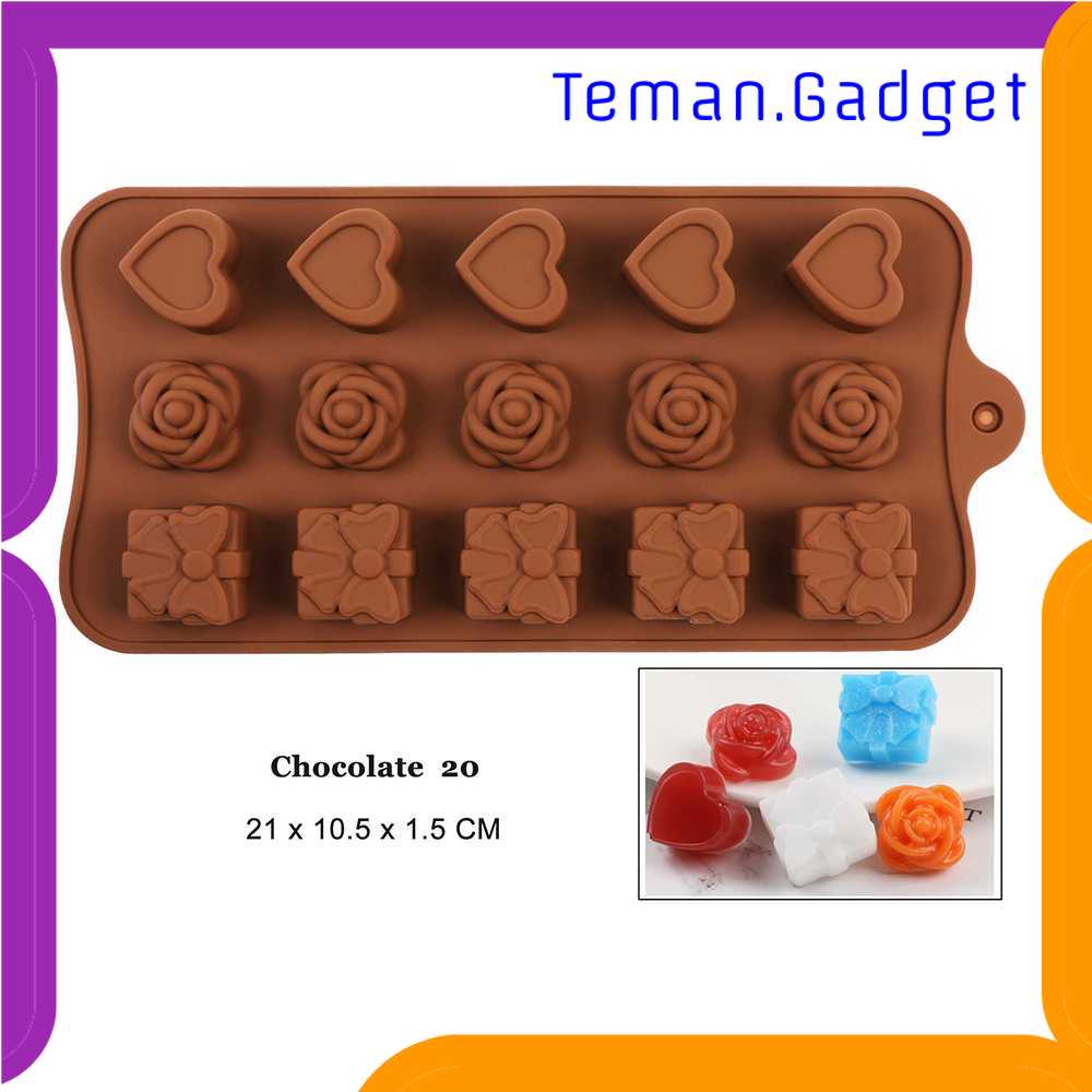 TG-DA AILEHOPY Cetakan Coklat Es Batu Ice Cube Tray Mold Model Love - DU997