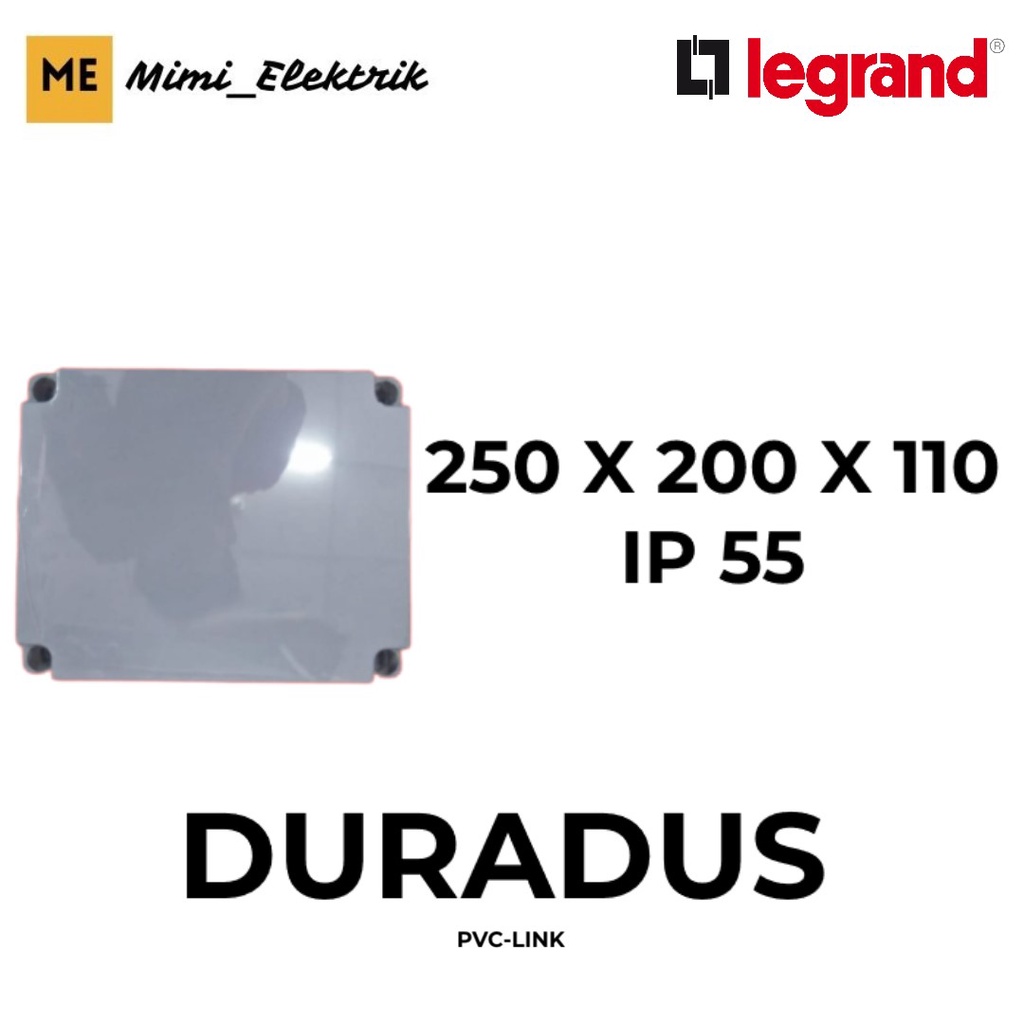 Junction Box Duradus Legrand (25x20x11) IP 55