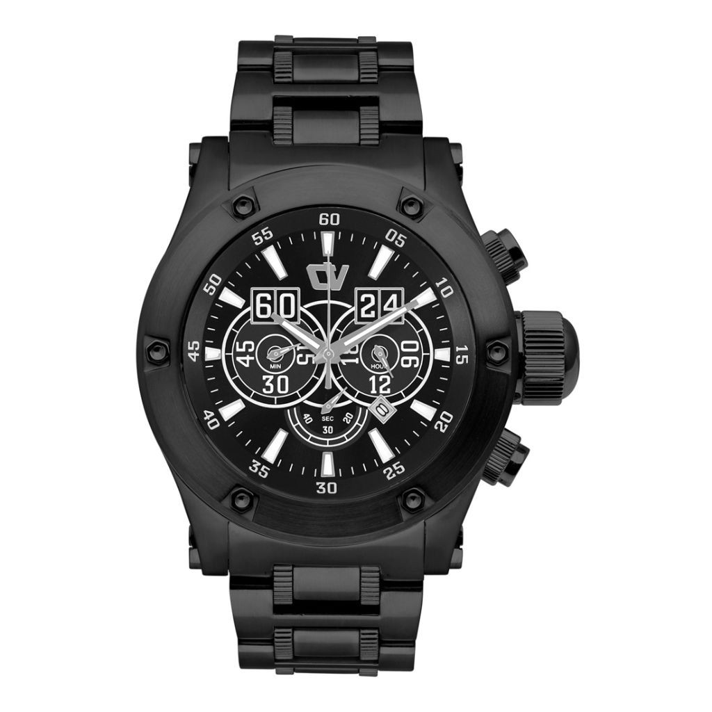 Jam Tangan Pria Tali Rantai Christ Verra CV C 71069G-16 BLK