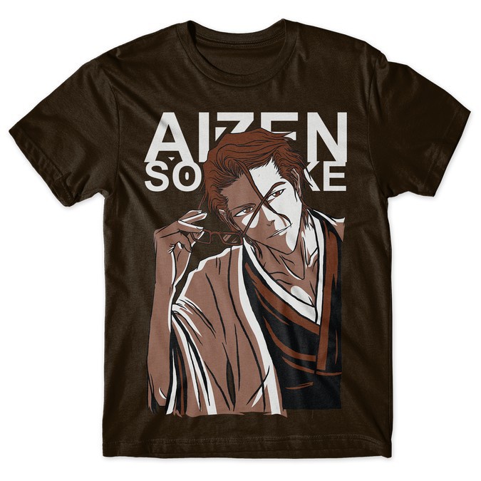 Kaos Anime Bleach Sosuke Aizen - Anime Manga - Chicken Garment