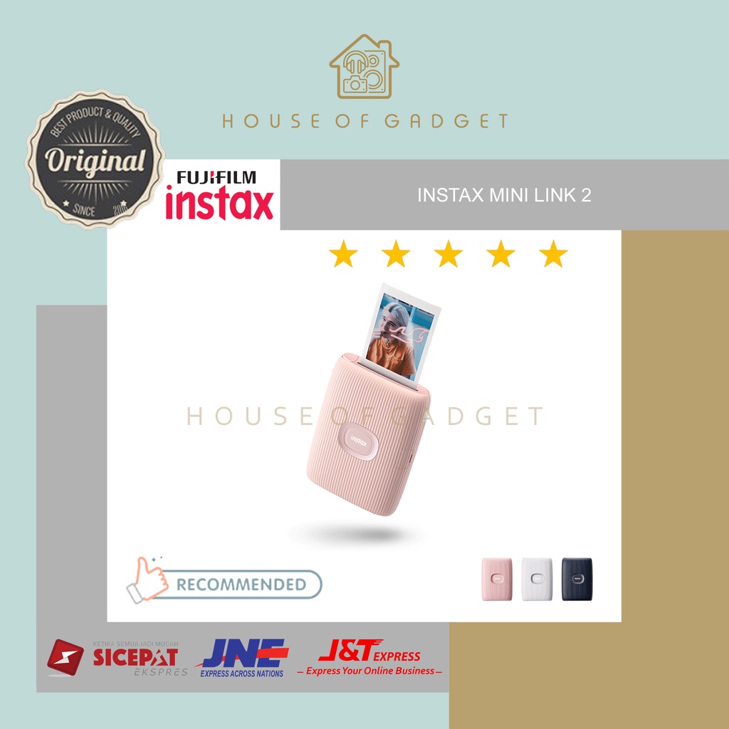 ORIGINAL Fujifilm Instax Mini Link 2 Photo Printer Instant Foto Printer