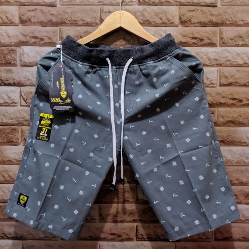 CELANA PENDEK MOTIF CHINO PRIA KOLOR RIP UKUR 28-33
