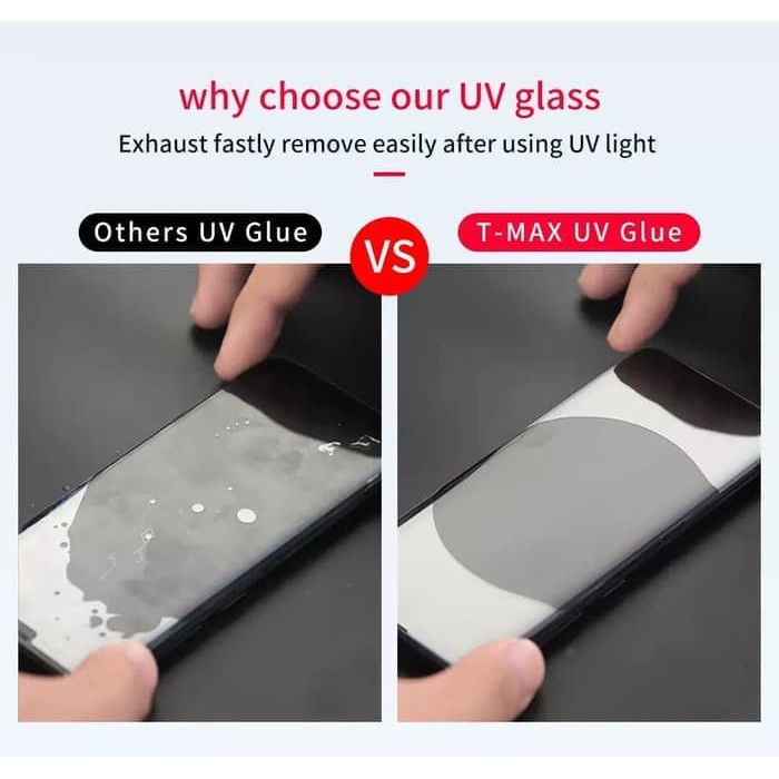 T-MAX Huawei P30 Pro UV Full Glue Tempered Glass Screen Protector