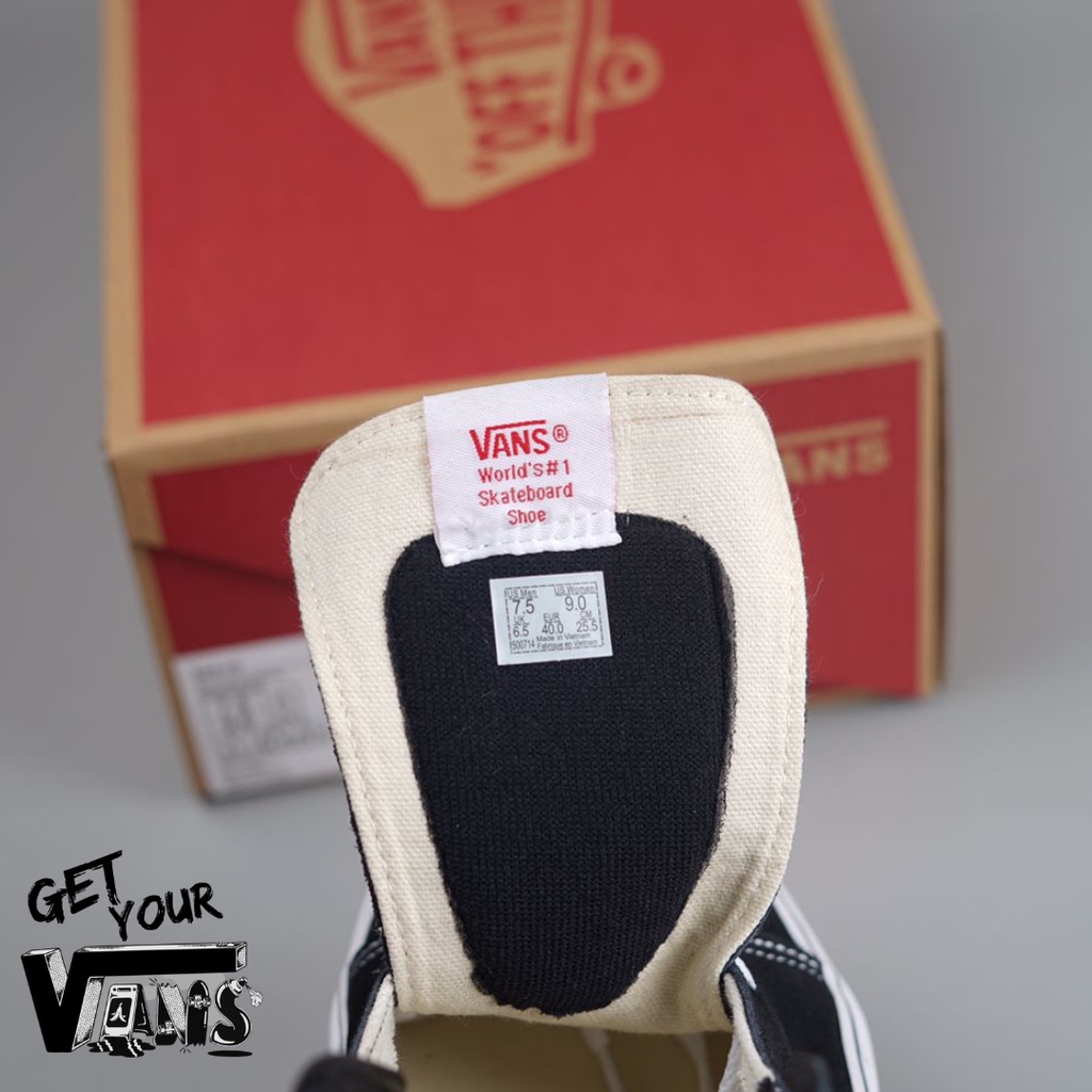 Vans Sk8 Hi Black White Original 100% Bnib