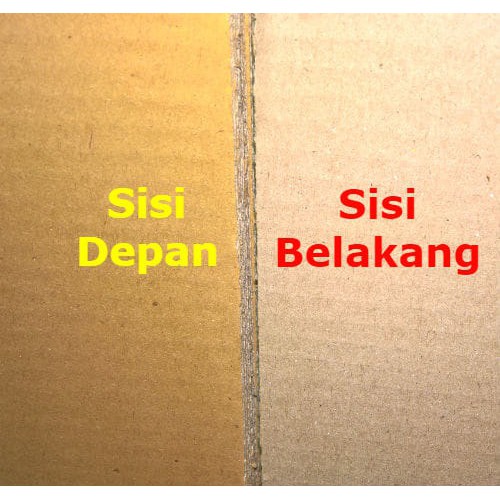 

FRESH B50M Kardus Lembaran 60 x 40 Box Karton Polos Cokelat ISTIMEWA
