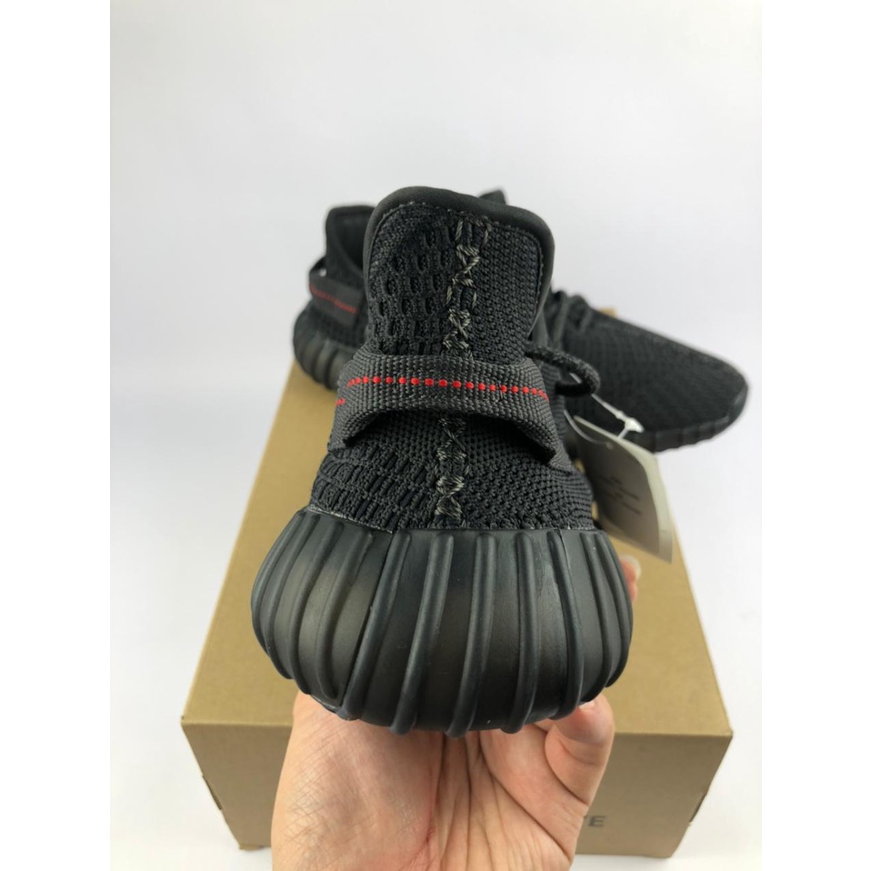 Yeezy 350 V2 Black Static (Laces Reflective) PK, Guaranteed 100% Real Pic Made In China