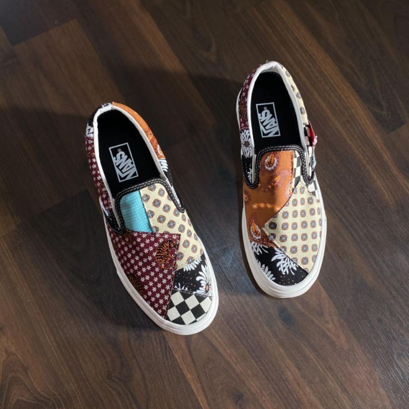 vans wide slip ons