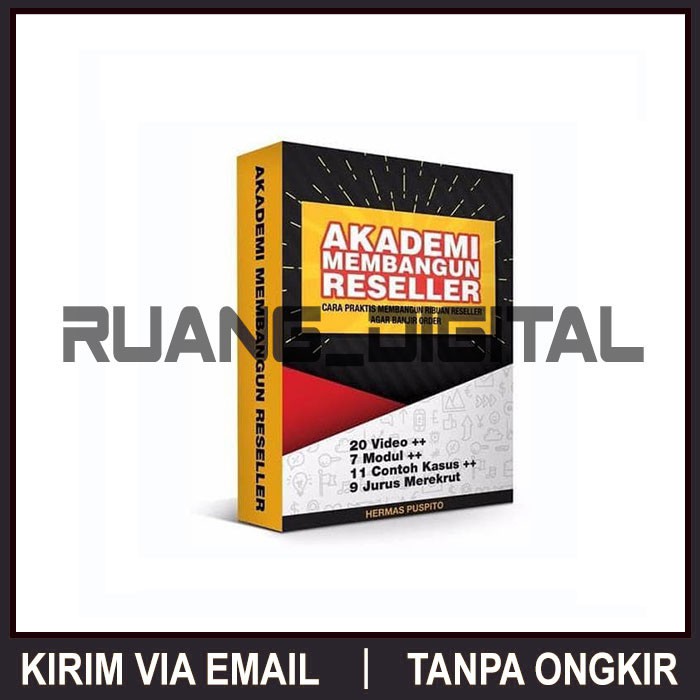 PROMO AKADEMI Membangun RESELLER Jurus Pasukan Penjual Modal Minim