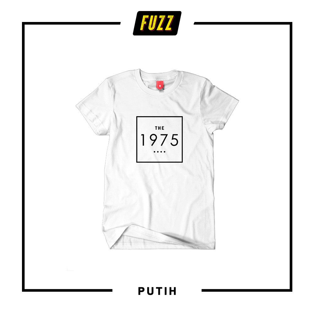 Kaos Band The 1975 Baju Musik Distro T shirt Rock Oversize Pria Dan Wanita Tumblr Original Murah