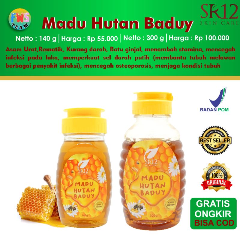 Madu SR12 / Madu Hutan Baduy SR12
