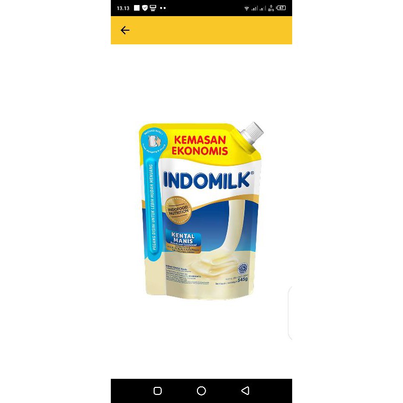 

indomilk skm pouch plus tutup anti tumpah