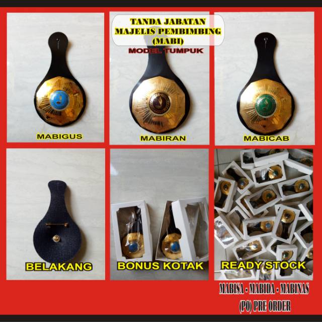 TANDA JABATAN TUMPUK MABIRAN MABIGUS MABICAB ( PRAMUKA )