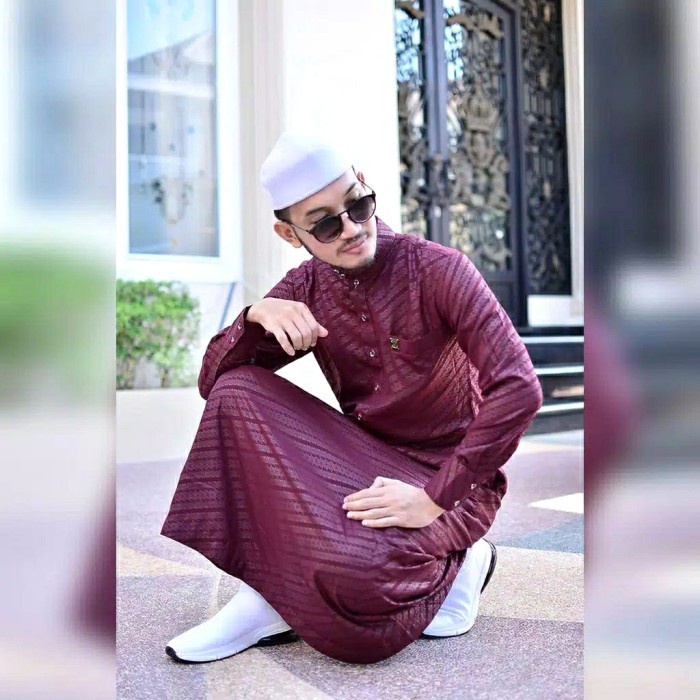 NEW JUBAH PRIA AL HARAMAIN BERMOTIF-JUBAH SAUDI-GAMIS PRIA-JUBAH PRIA