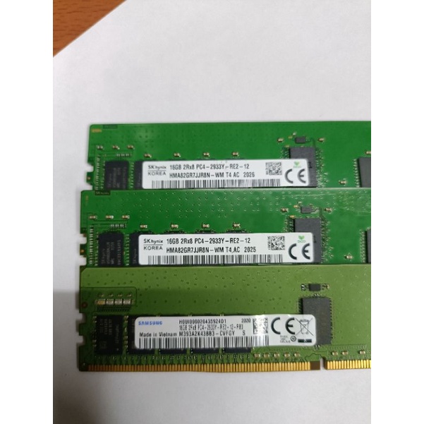 MEMORY SERVER 16GB PC4 - 2933Y DDR4 ECC RDIMM REG FOR SERVER XEON