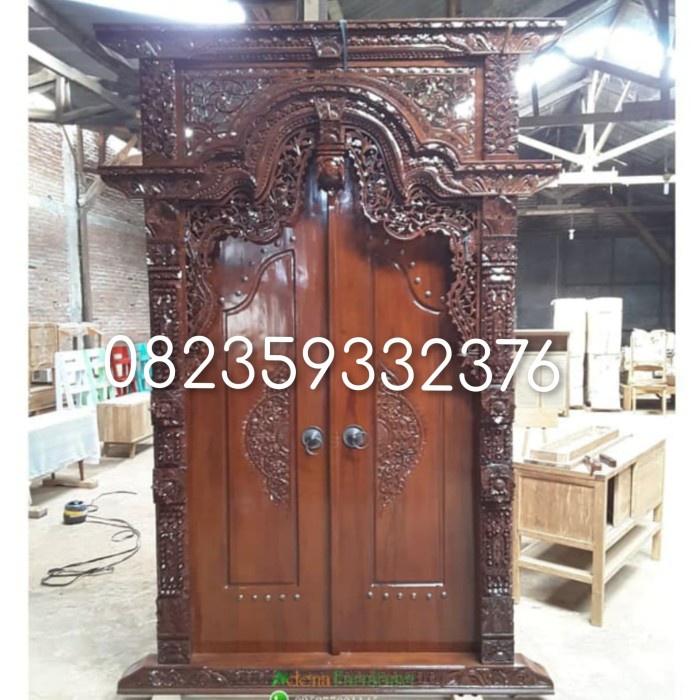 pintu gebyok ukir Jepara pintu gebyok rumah jawa