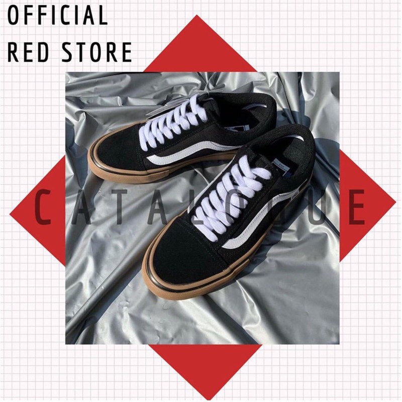 ORIGINAL Authentic Vans Oldskool  Pro Black Gum