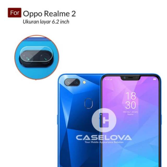 Tempered Glass Camera Realme 2 - Anti Gores Kamera Realme 2 - SC