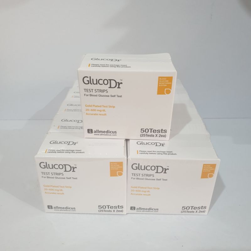 Strip Gluco DR Gula Darah / Glucose