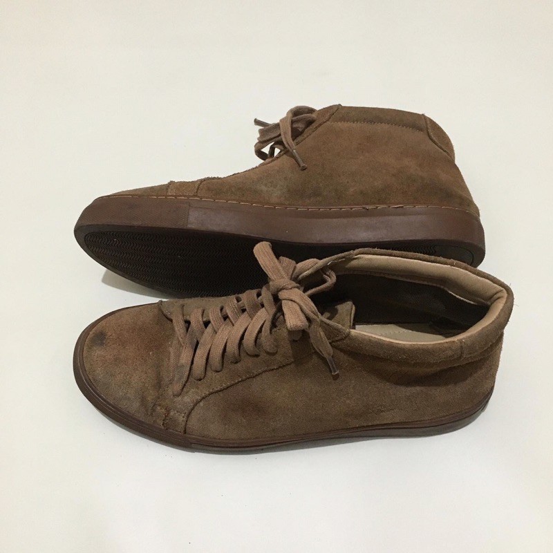 sepatu pria PLAYBOY leather brown second
