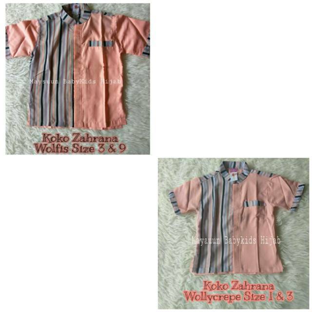 Zahrana Black Candy Gamis Koko Couple Anak dan Bunda maysuun maysuunbabykidshijab