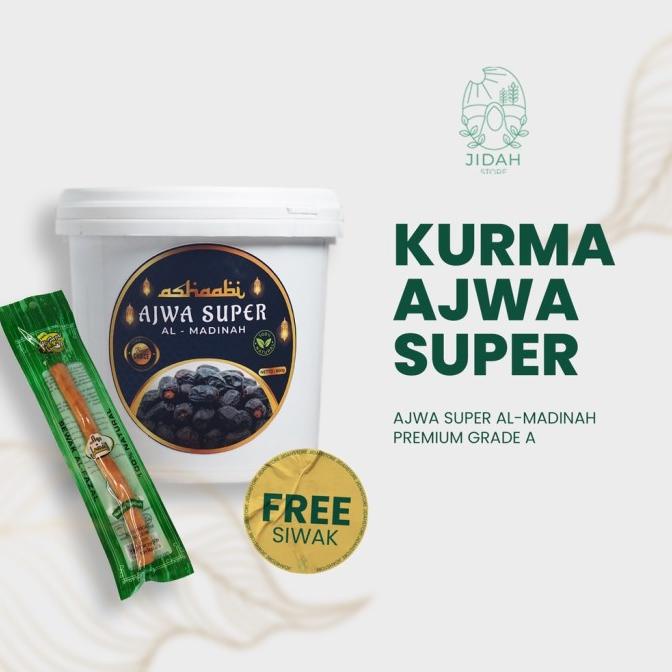 

Kurma Ajwa Ember Super Premium Grade A Korma Ajwa Toples Jumbo Lull4Ss2D_