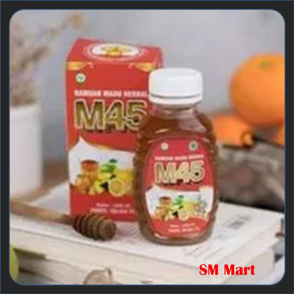M45 Ramuan Madu Herbal M45 Mengobati Jantung Stroke dan Kolestrol