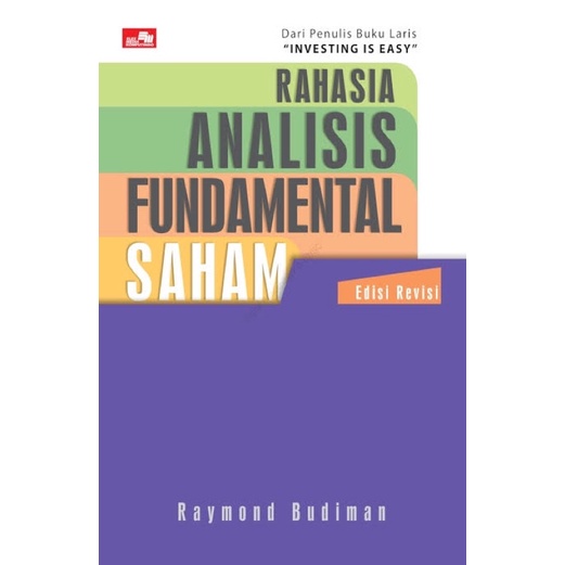 Rahasia Analisis fundamental saham Raymond budiman bonus DVD + CD pand