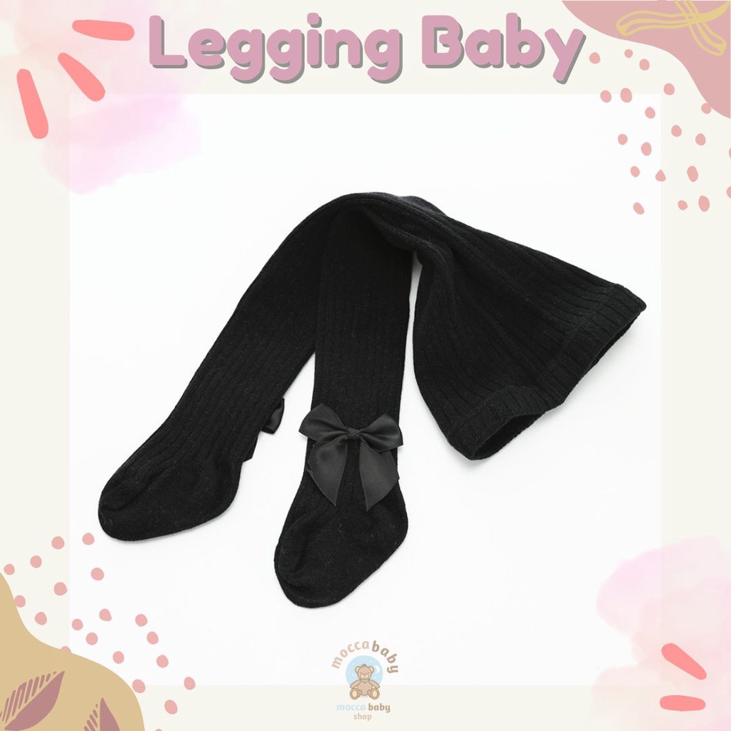 MBSS - LEGGING NICHIE Legging tutup kaki bayi /legging bayi import motif pita lucu