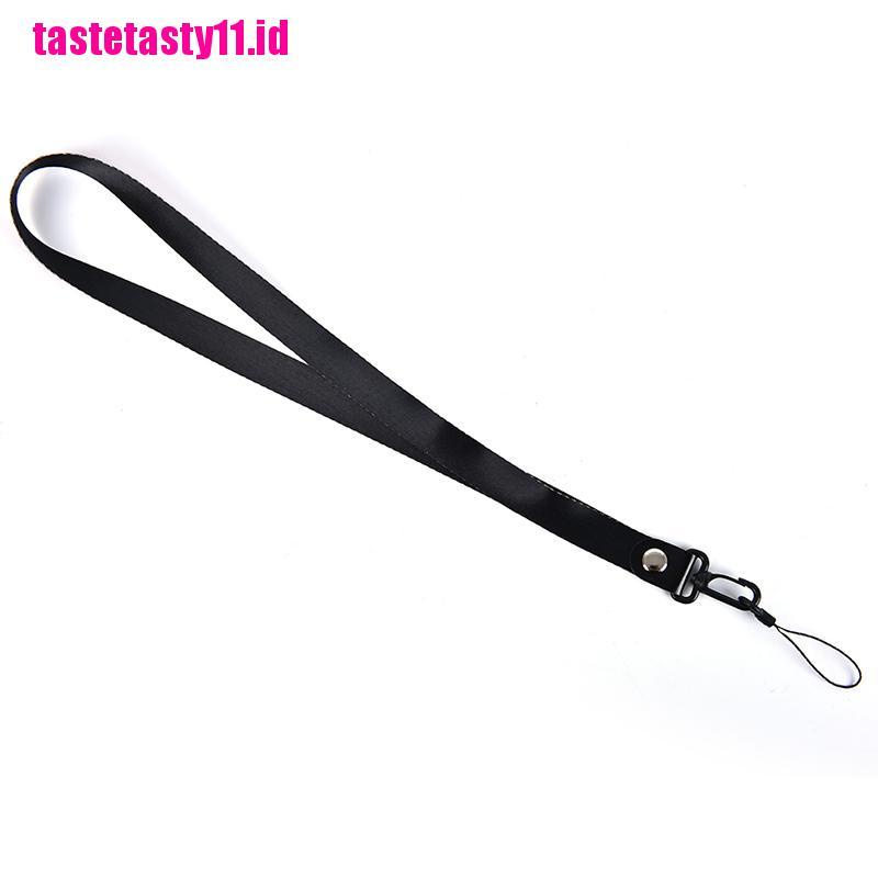 Lanyard Leher Panjang Motif Leopard Dapat Dilepas Untuk holder Kunci Ponsel Universal