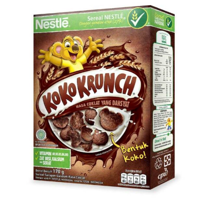 

Koko Krunch 170 g / Nestle Koko Crunch Cereal Gandum