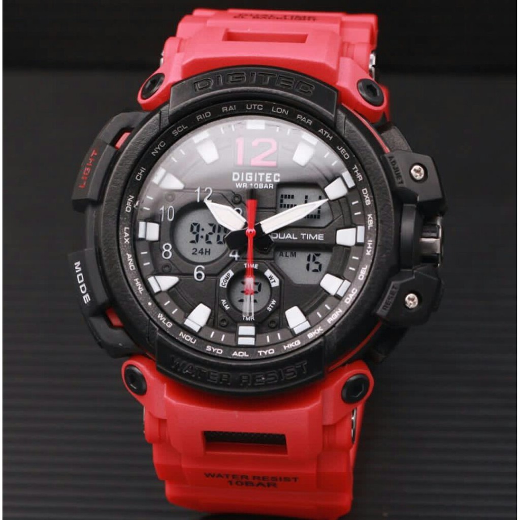 JAM TANGAN ORIGINAL PRIA DIGITEC DG GWN BAPE