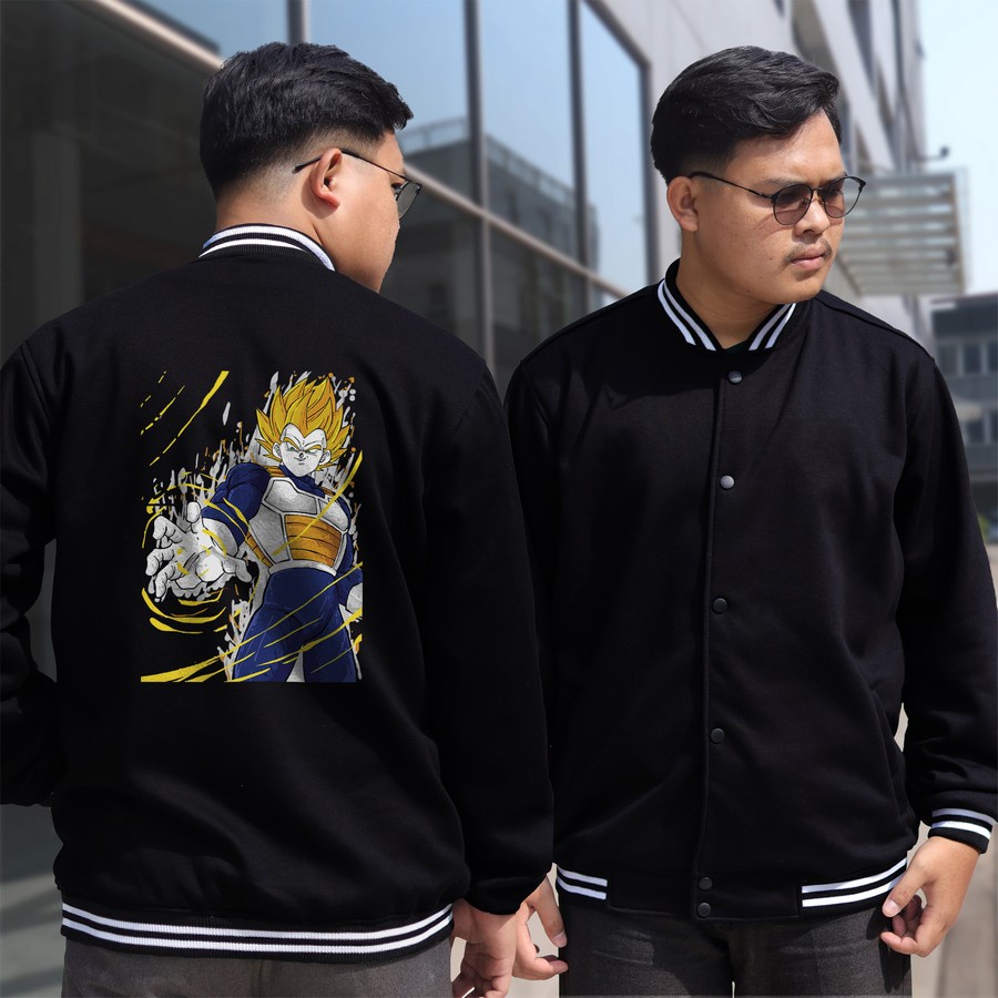 Varsity Jaket Base Ball Anime Series Dragon Ball  Vegeta Dragon Ball Varsity