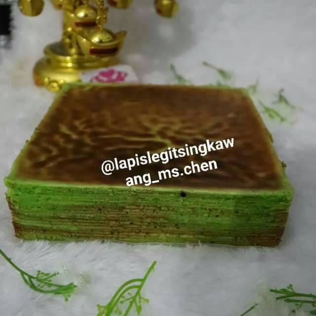 

Lapis legit full pandan