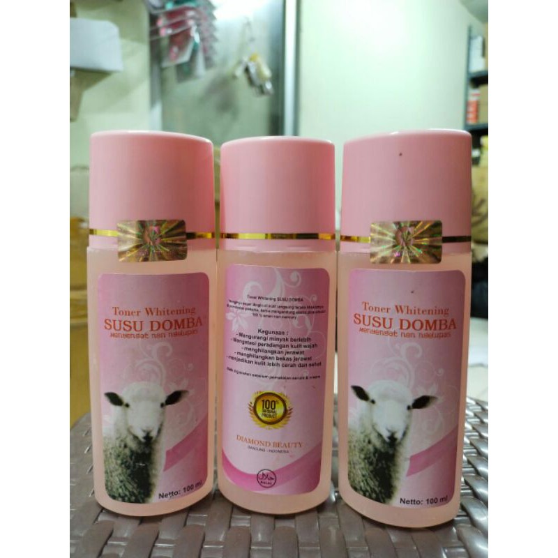 PAKET WAJAH SUSU DOMBA [CREAM CSD+ TONER]