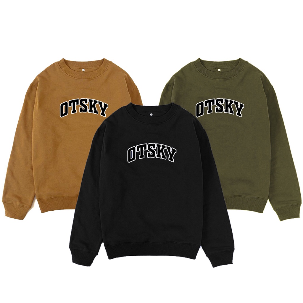 Otsky Crewneck Font Basic Premium Fleece (W)