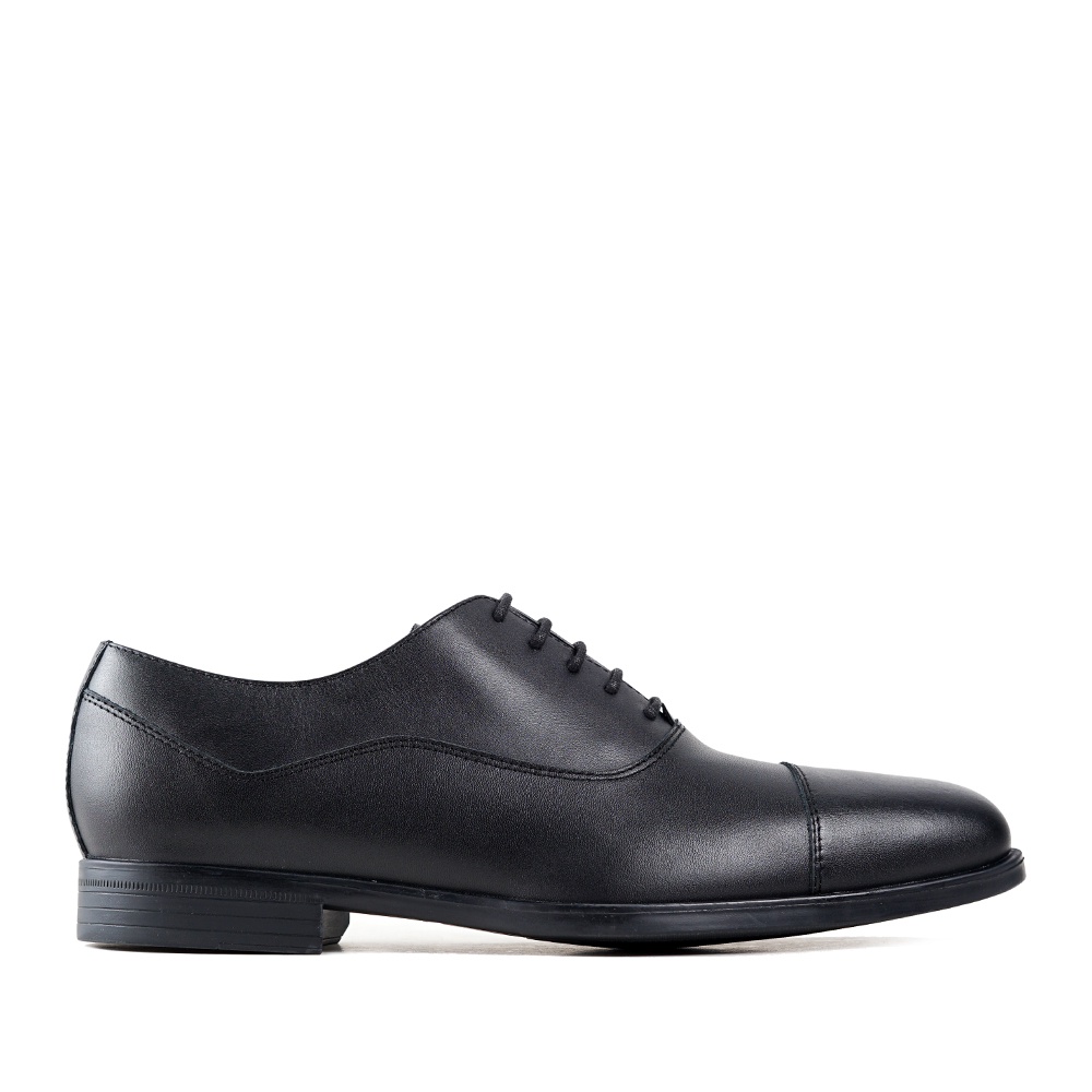 Sepatu Kulit Oxford Pria Hitam Rafa Black dari Prabu untuk Tampilan Formal yang Elegan